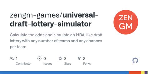 The Universal Draft Lottery Simulator .